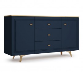 «ВЕГА САПФИР» Комодино Темно-синий софт «ВЕГА САПФИР» Комодино Темно-синий софт